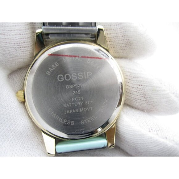 Women Gossip Quartz WR Analog 36mm Round Watch (H486) "New Battery" - Picture 3 of 10